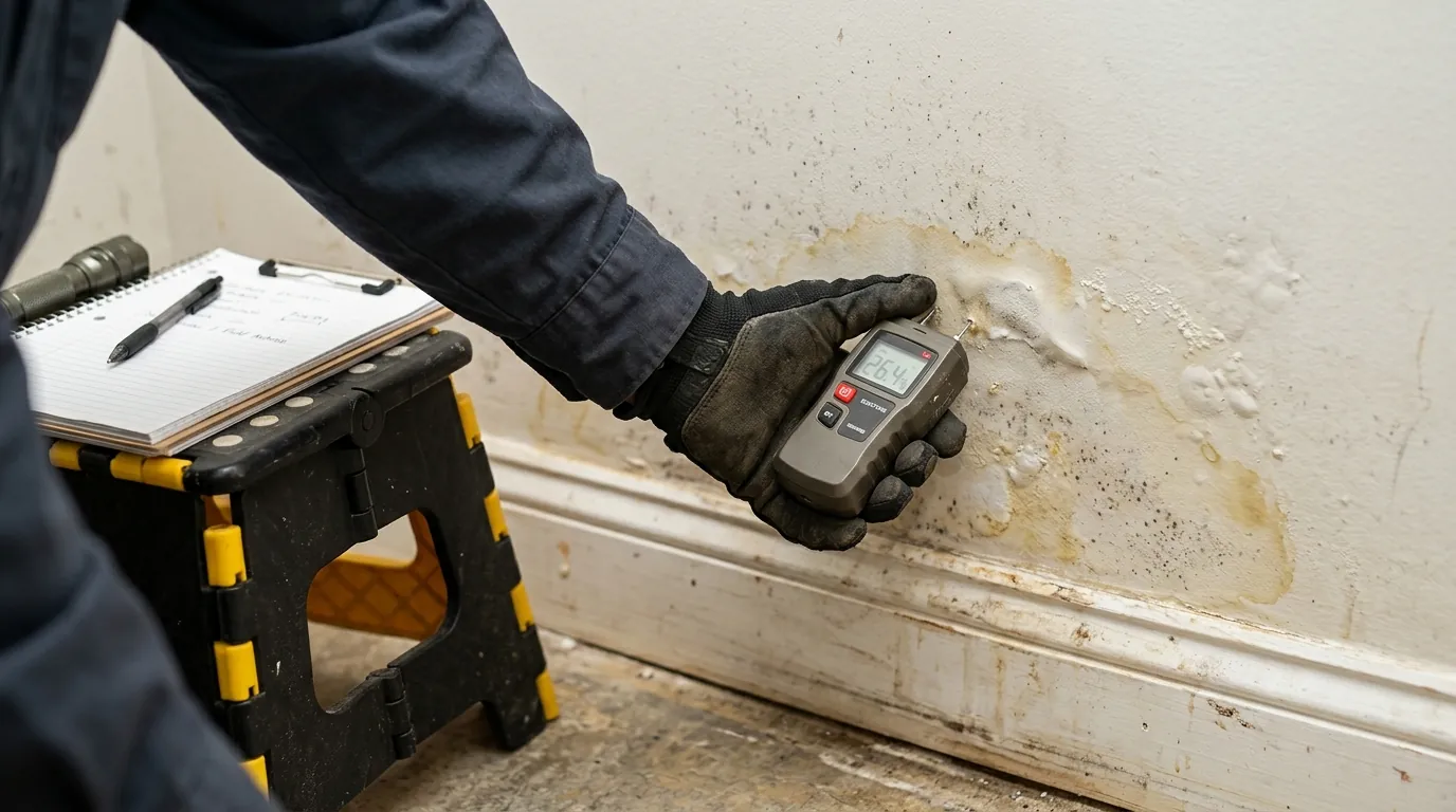 Inspection and testing work by ABRA Mold Removal in Salt Lake City