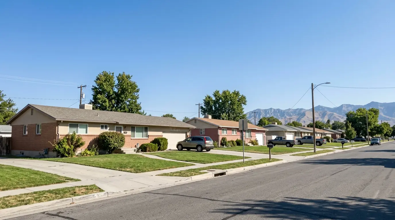 Single-family homes in West Valley City