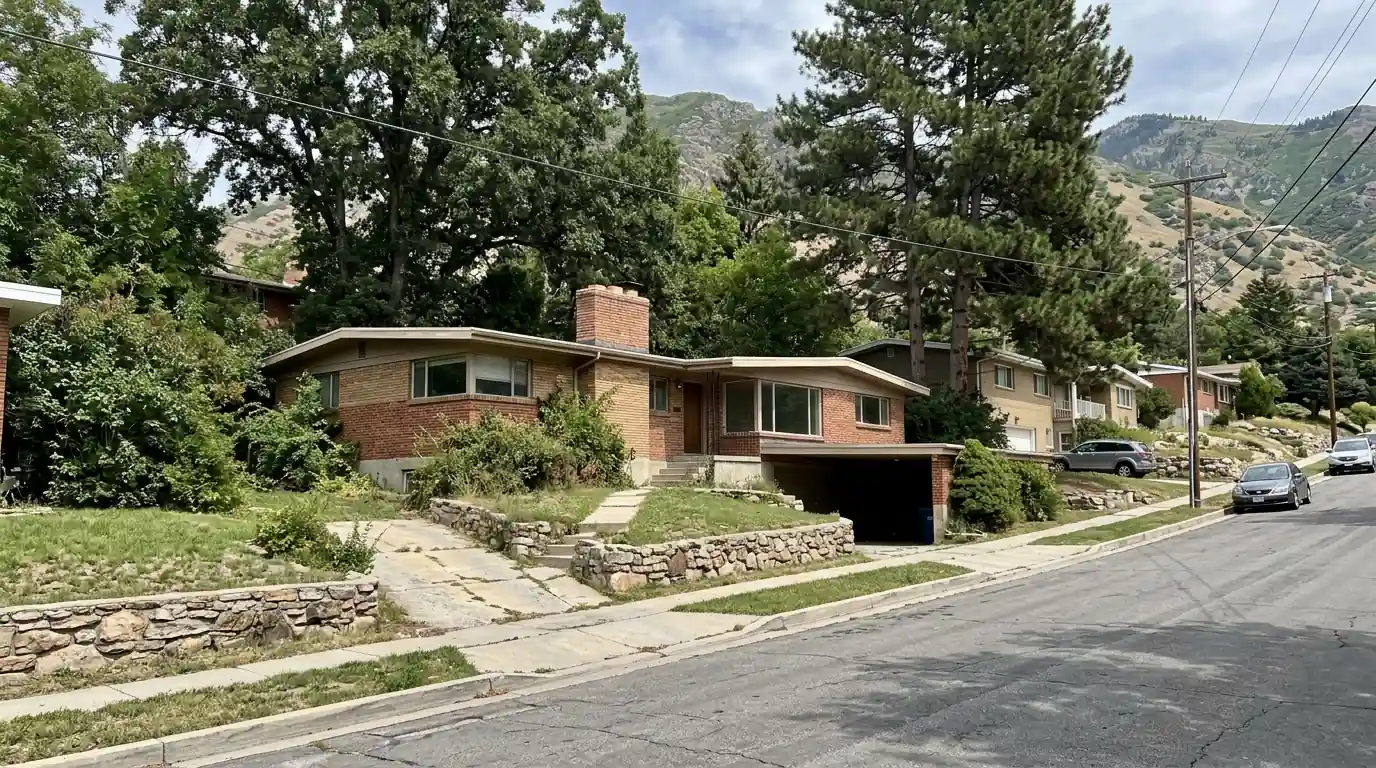 A mid-century home in Bountiful