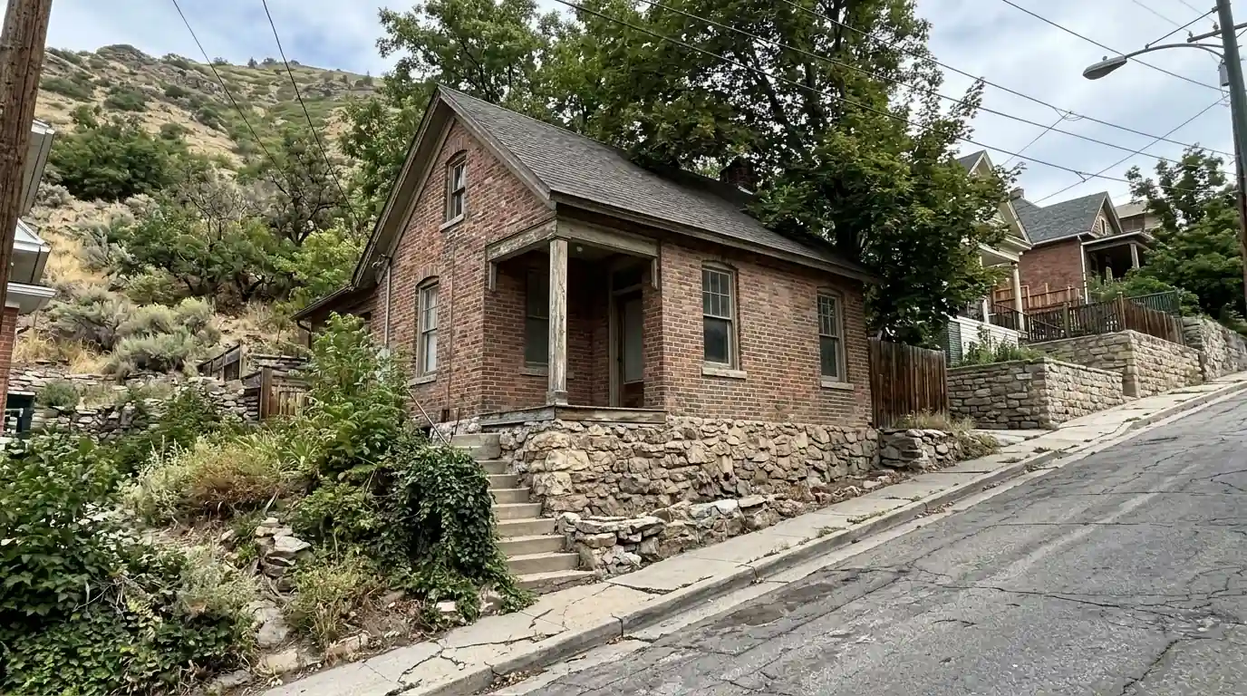 A historic Capitol Hill cottage on a steep street