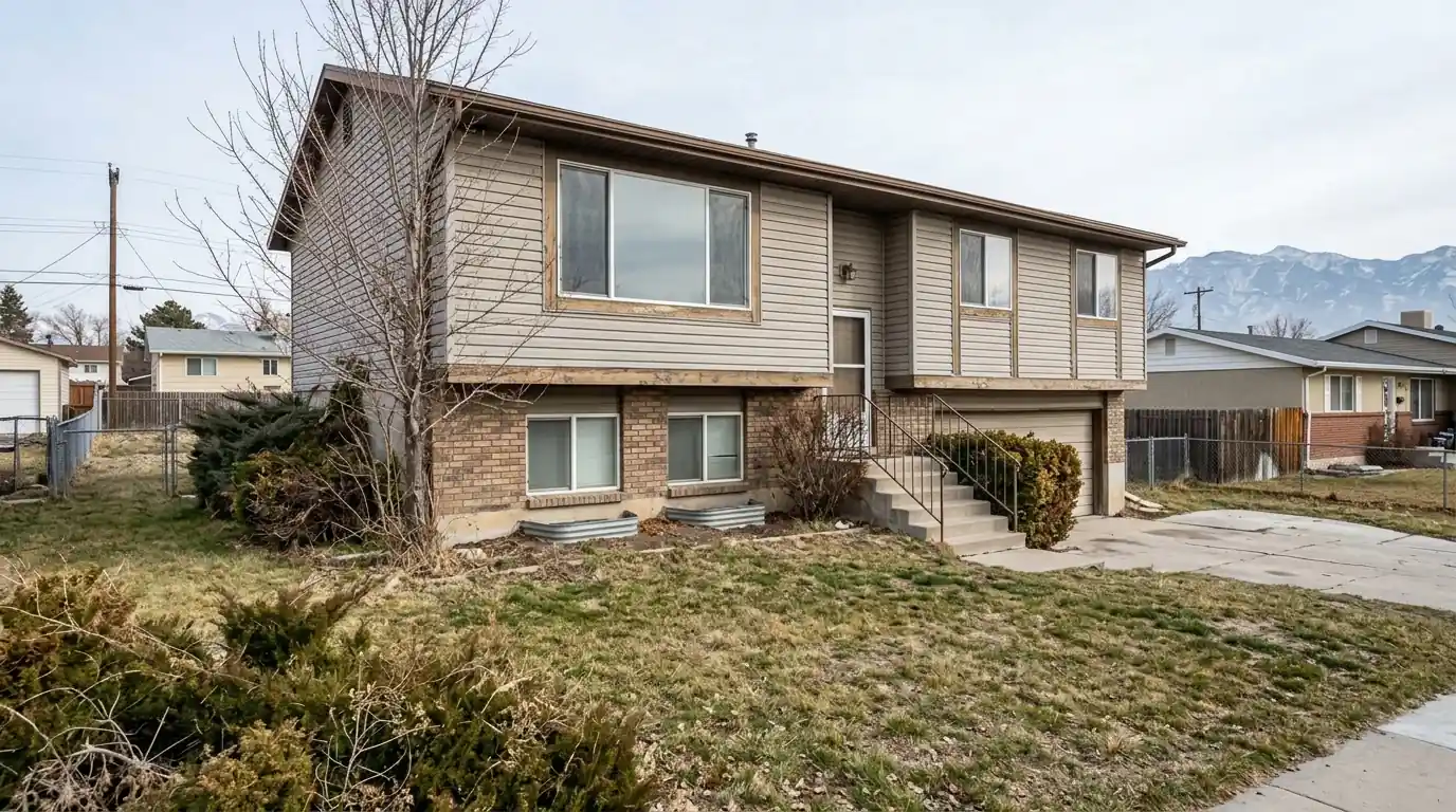 A 1980s split-entry home in Roy